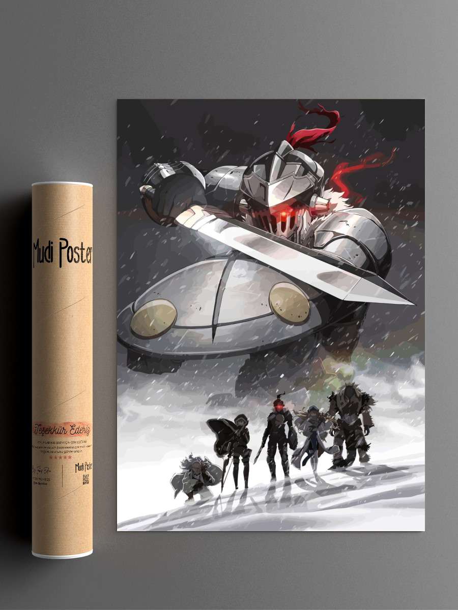 Goblin Slayer Anime Poster Çerçevesiz Yüksek Kalite Anime Duvar Poster