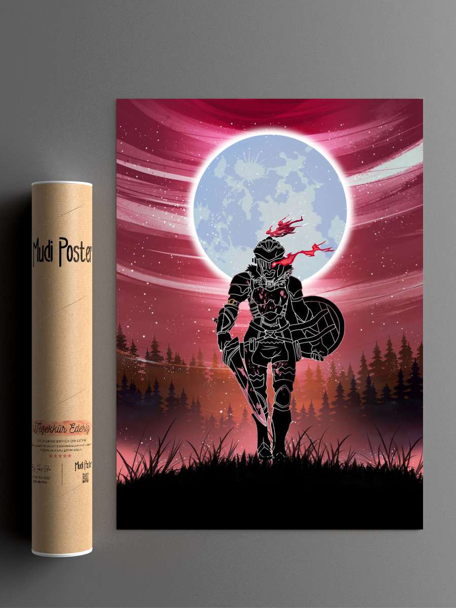 Goblin Slayer Anime Poster Çerçevesiz Yüksek Kalite Anime Duvar Poster