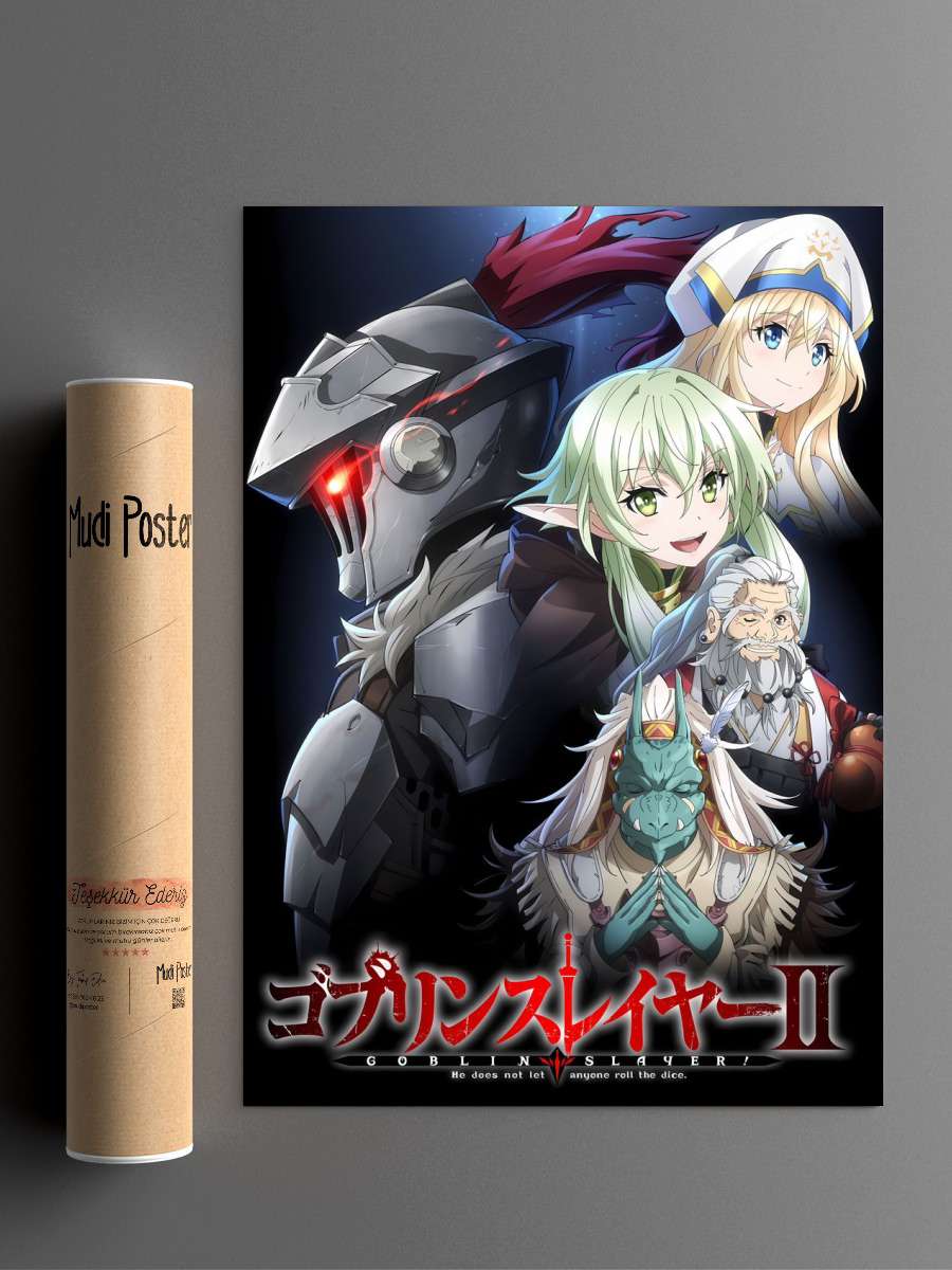 Goblin Slayer Series Anime Poster Çerçevesiz Yüksek Kalite Anime Duvar Poster