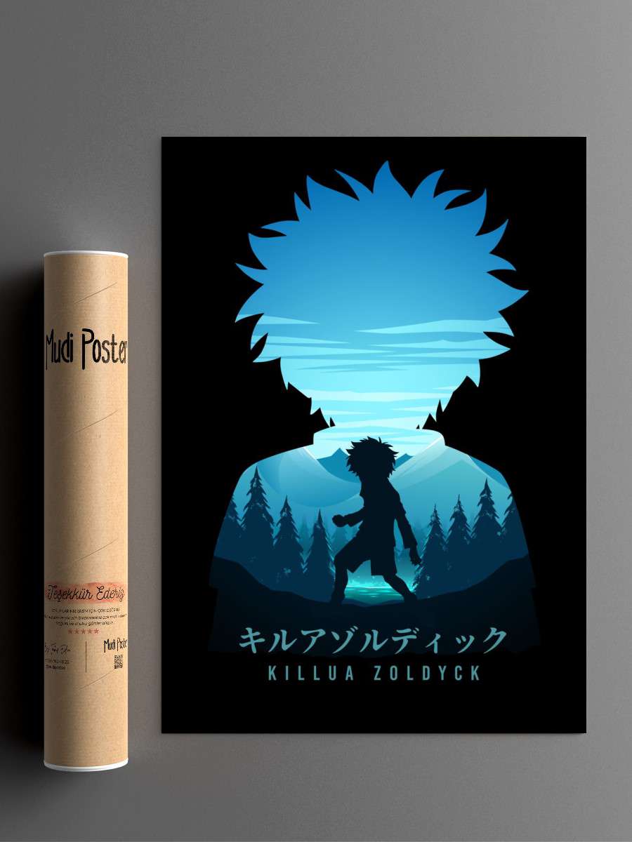 God Speed Hunter Anime Poster Çerçevesiz Yüksek Kalite Anime Duvar Poster