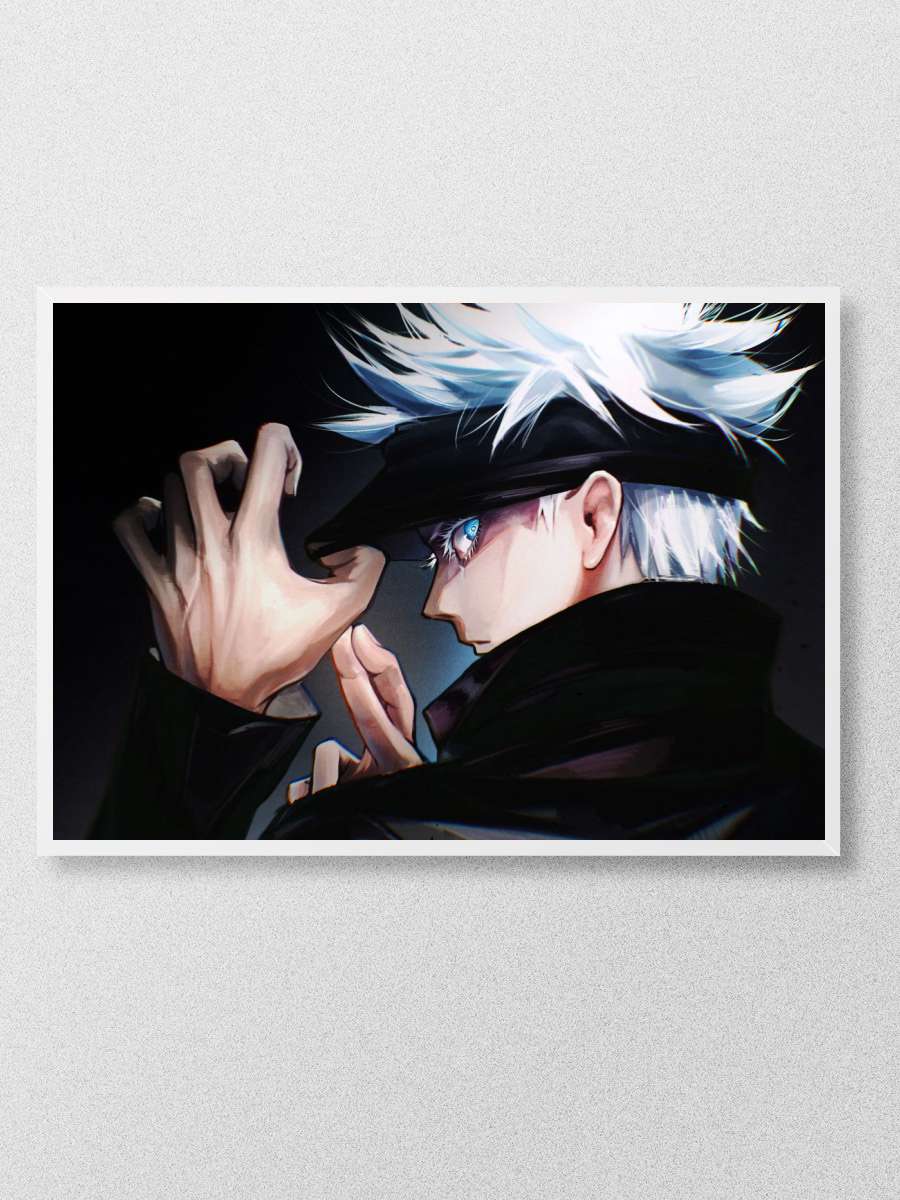 Gojo jujutsu kaisen Anime Poster Çerçevesiz Yüksek Kalite Anime Duvar Poster
