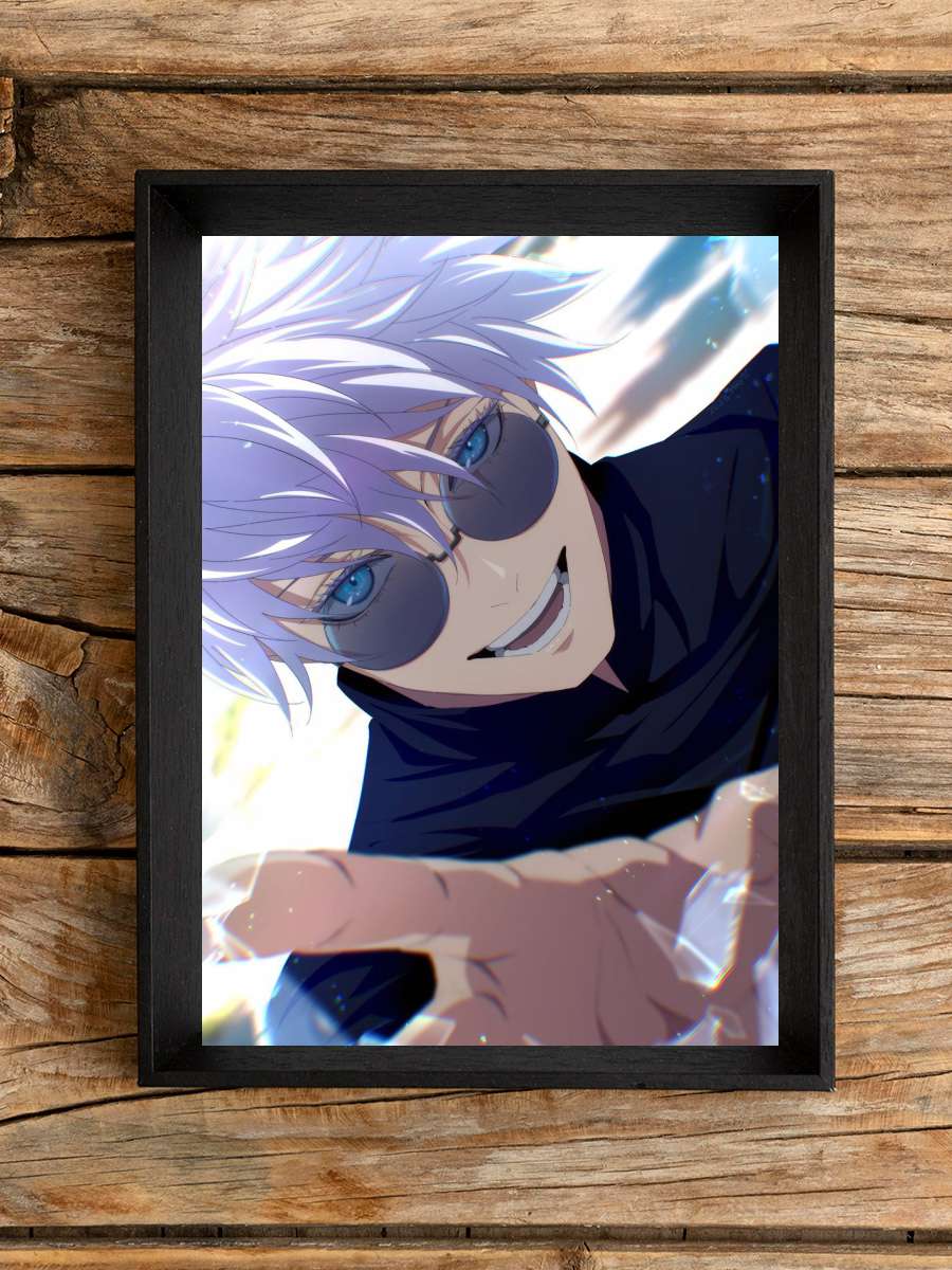 gojo satoru jujutsu kaisen Anime Poster Çerçevesiz Yüksek Kalite Anime Duvar Poster