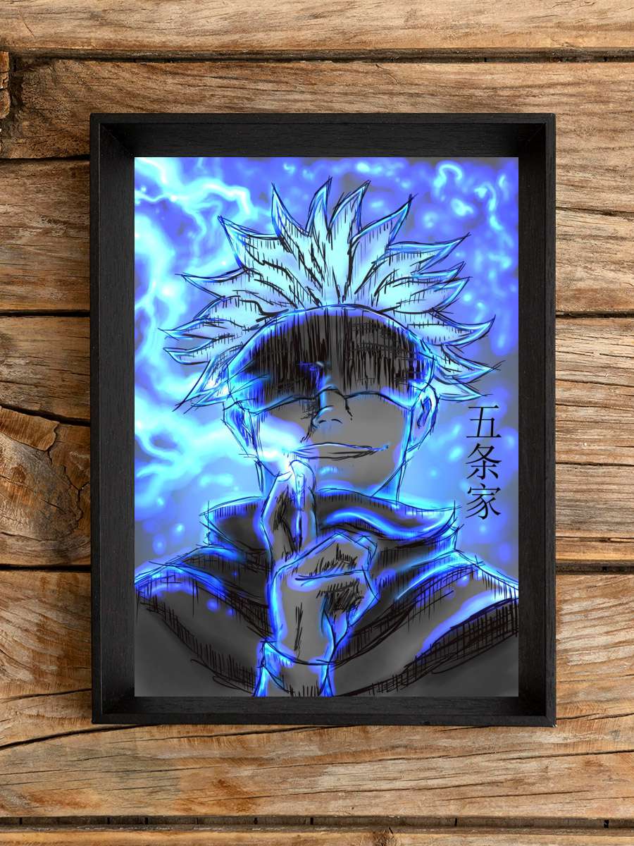 Gojo Satoru Anime Poster Çerçevesiz Yüksek Kalite Anime Duvar Poster