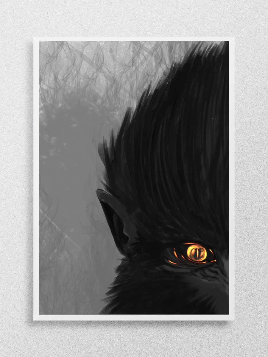Golden Eye Anime Poster Çerçevesiz Yüksek Kalite Anime Duvar Poster