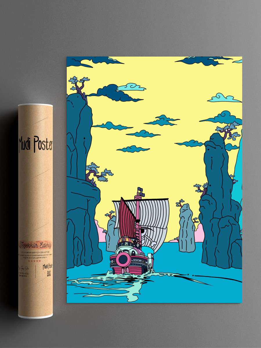 Gomu Gomu Anime Poster Çerçevesiz Yüksek Kalite Anime Duvar Poster