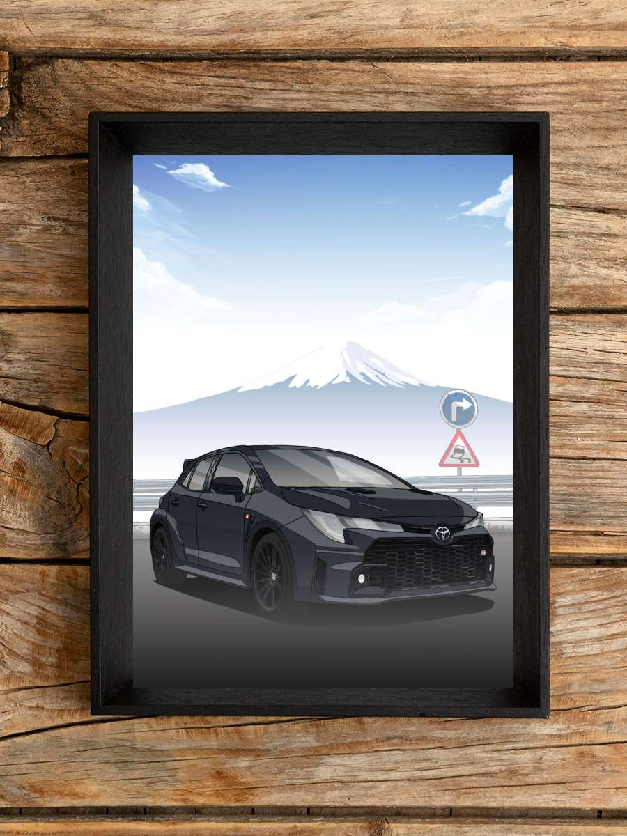 GR Corolla Anime Poster Çerçevesiz Yüksek Kalite Anime Duvar Poster