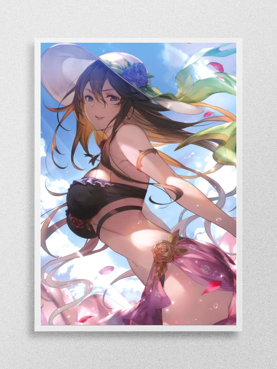 Granblue Fantasy Rosetta Anime Poster Çerçevesiz Yüksek Kalite Anime Duvar Poster