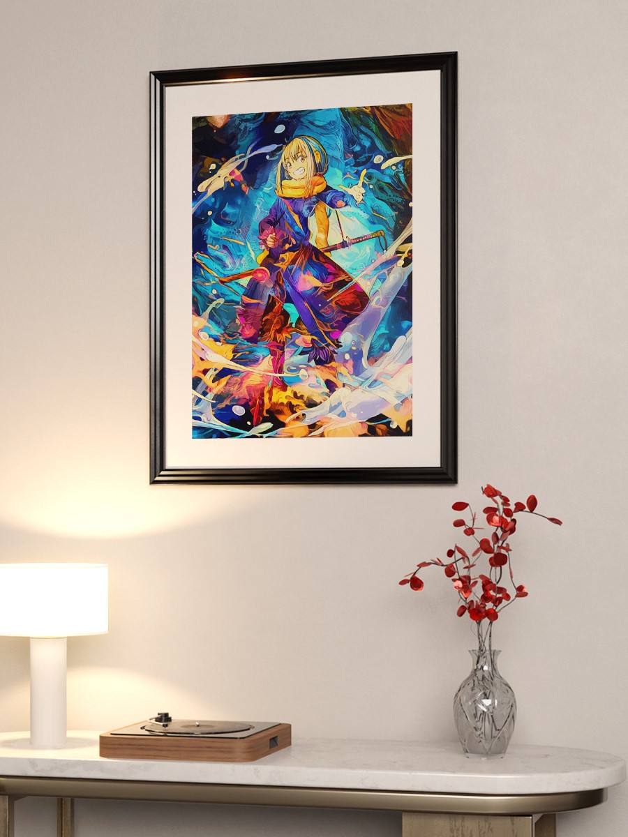 Great Demon Lord Anime Poster Çerçevesiz Yüksek Kalite Anime Duvar Poster