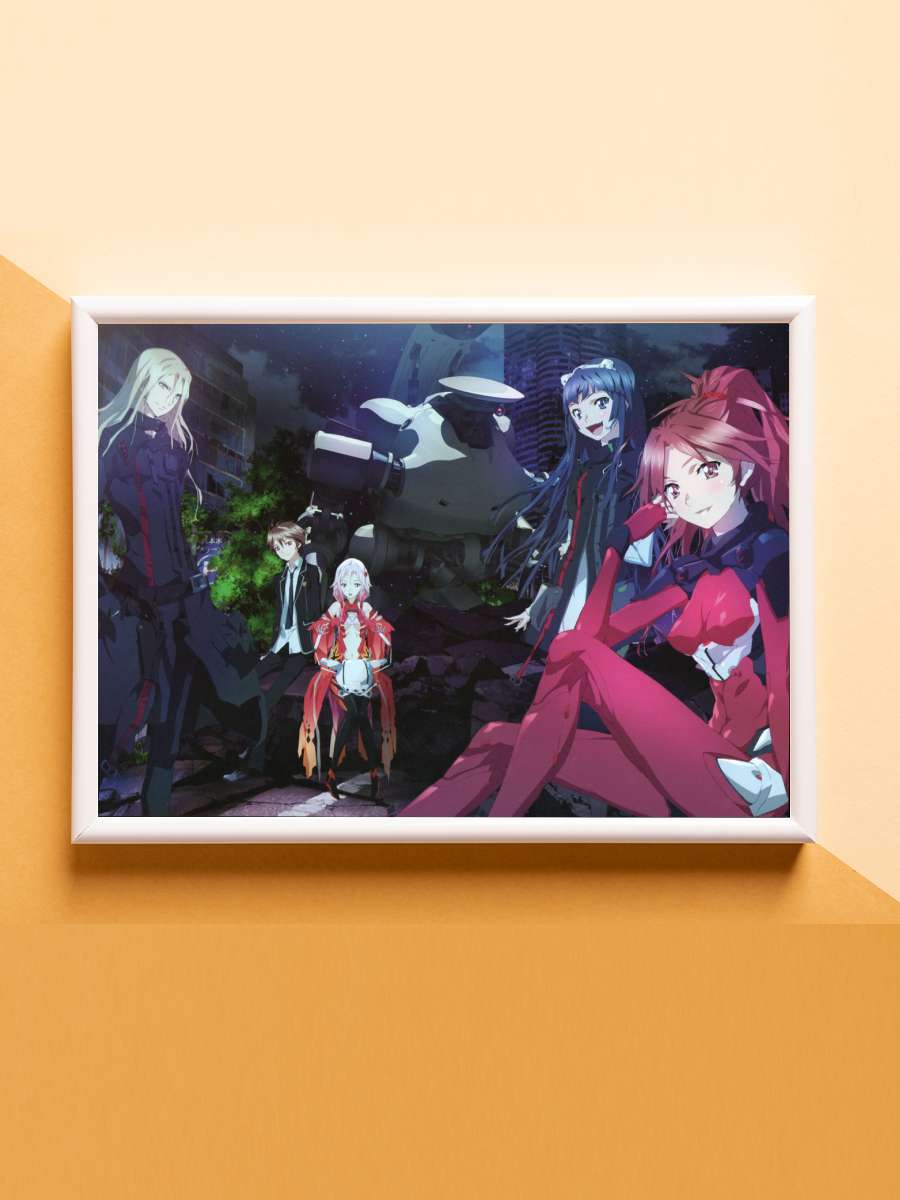Guilty Crown member Anime Poster Çerçevesiz Yüksek Kalite Anime Duvar Poster