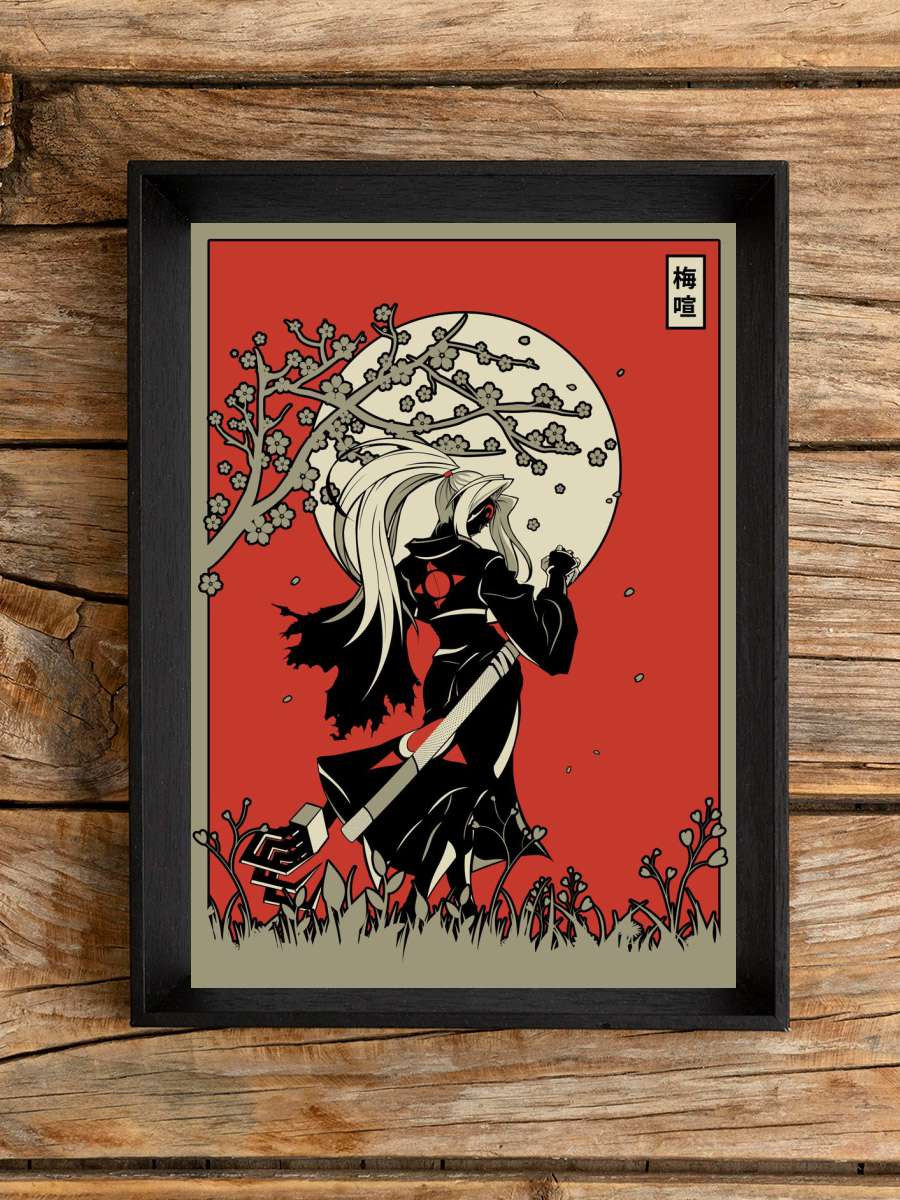 Guilty Gear Baiken Anime Poster Çerçevesiz Yüksek Kalite Anime Duvar Poster
