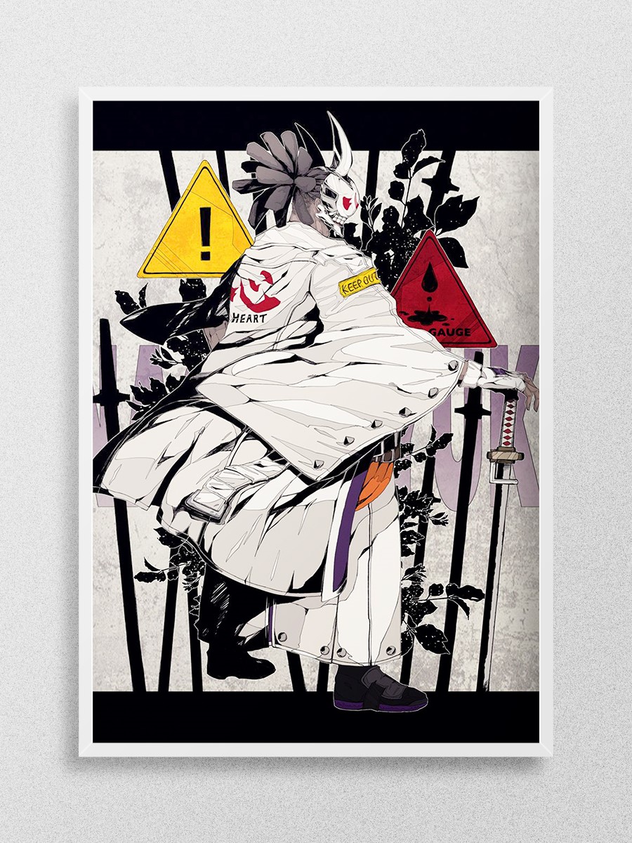 guilty gear Anime Poster Çerçevesiz Yüksek Kalite Anime Duvar Poster