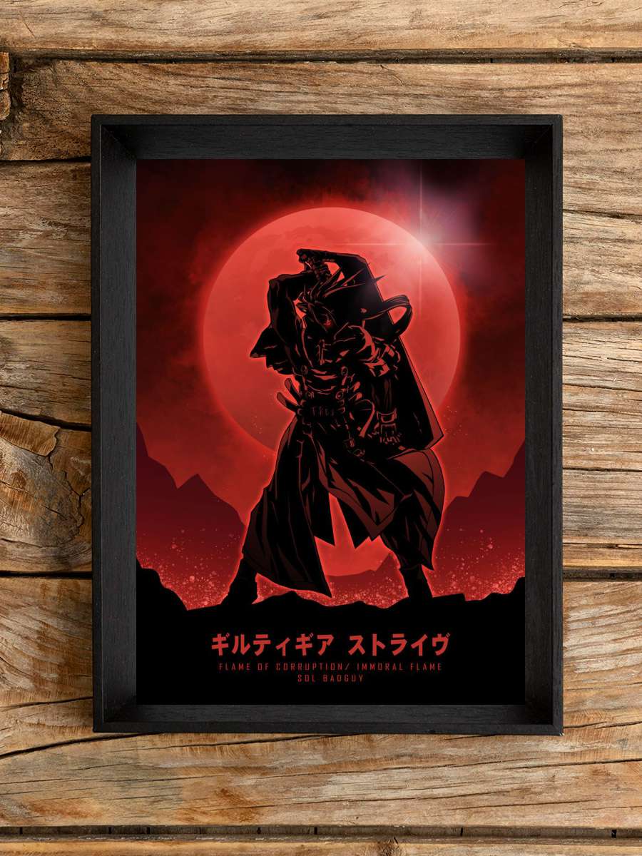 Guilty Gear Anime Poster Çerçevesiz Yüksek Kalite Anime Duvar Poster