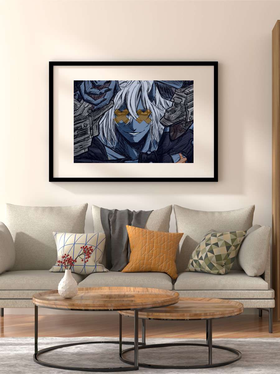 Guilty Gear S Anime Poster Çerçevesiz Yüksek Kalite Anime Duvar Poster