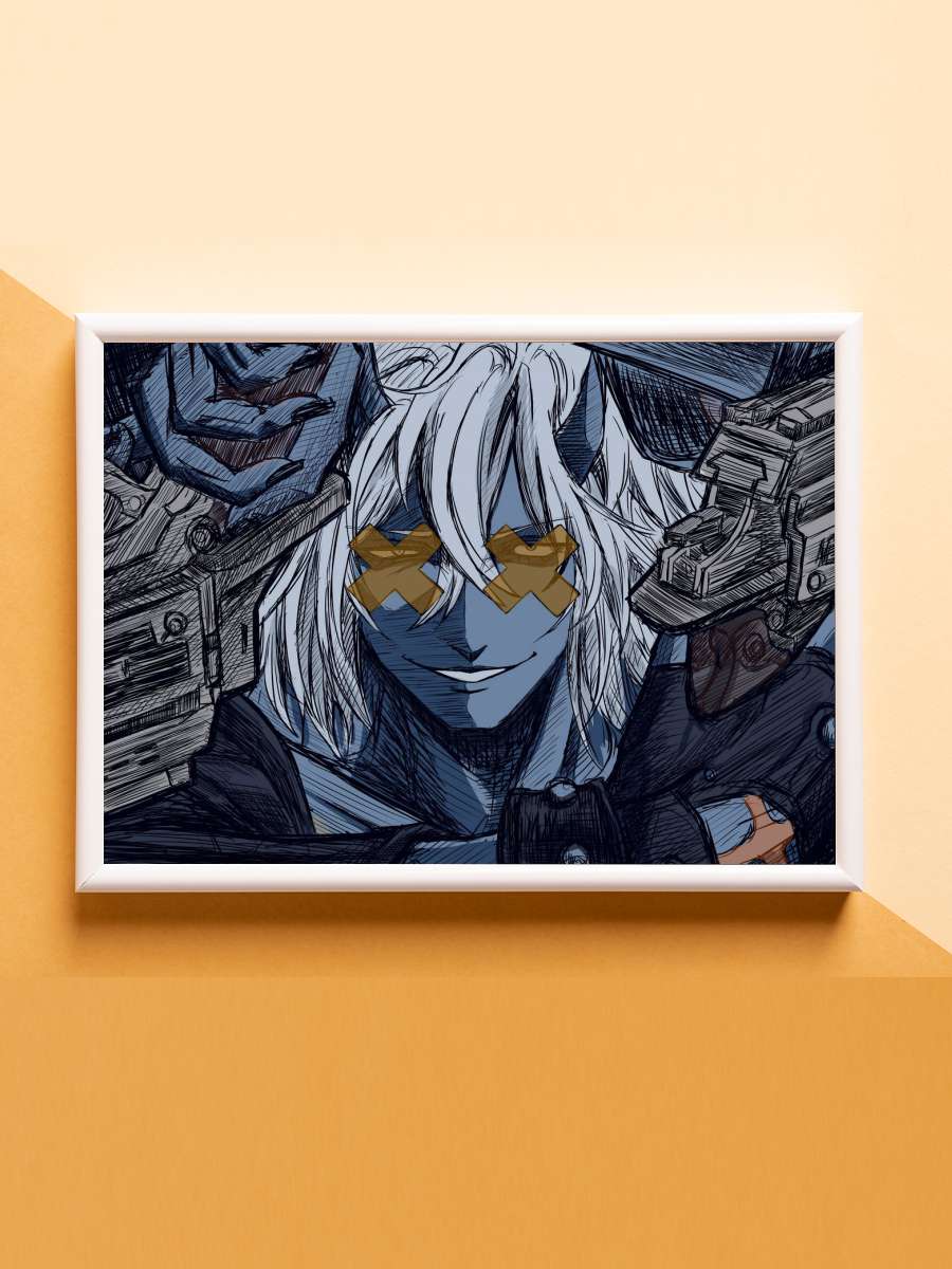 Guilty Gear S Anime Poster Çerçevesiz Yüksek Kalite Anime Duvar Poster