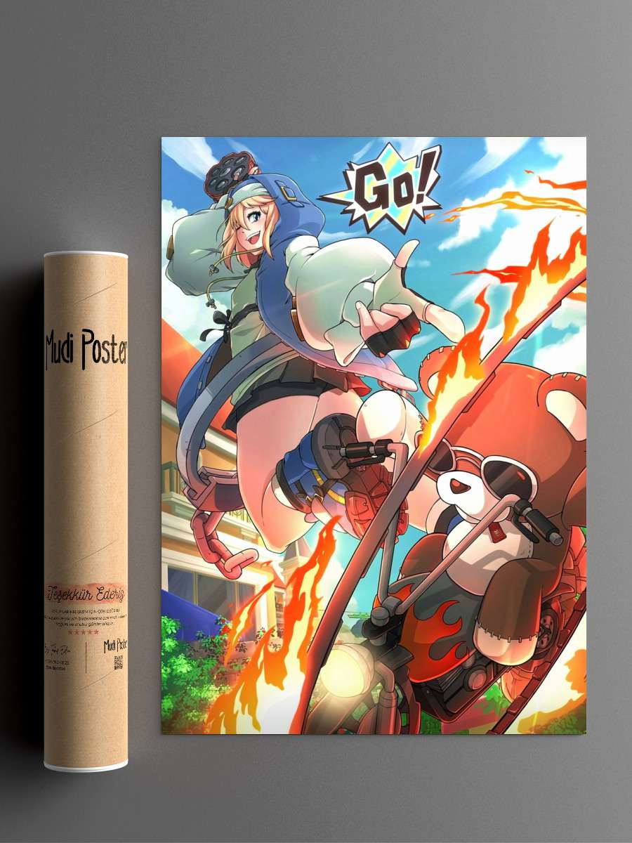 guilty gear strive Anime Poster Çerçevesiz Yüksek Kalite Anime Duvar Poster