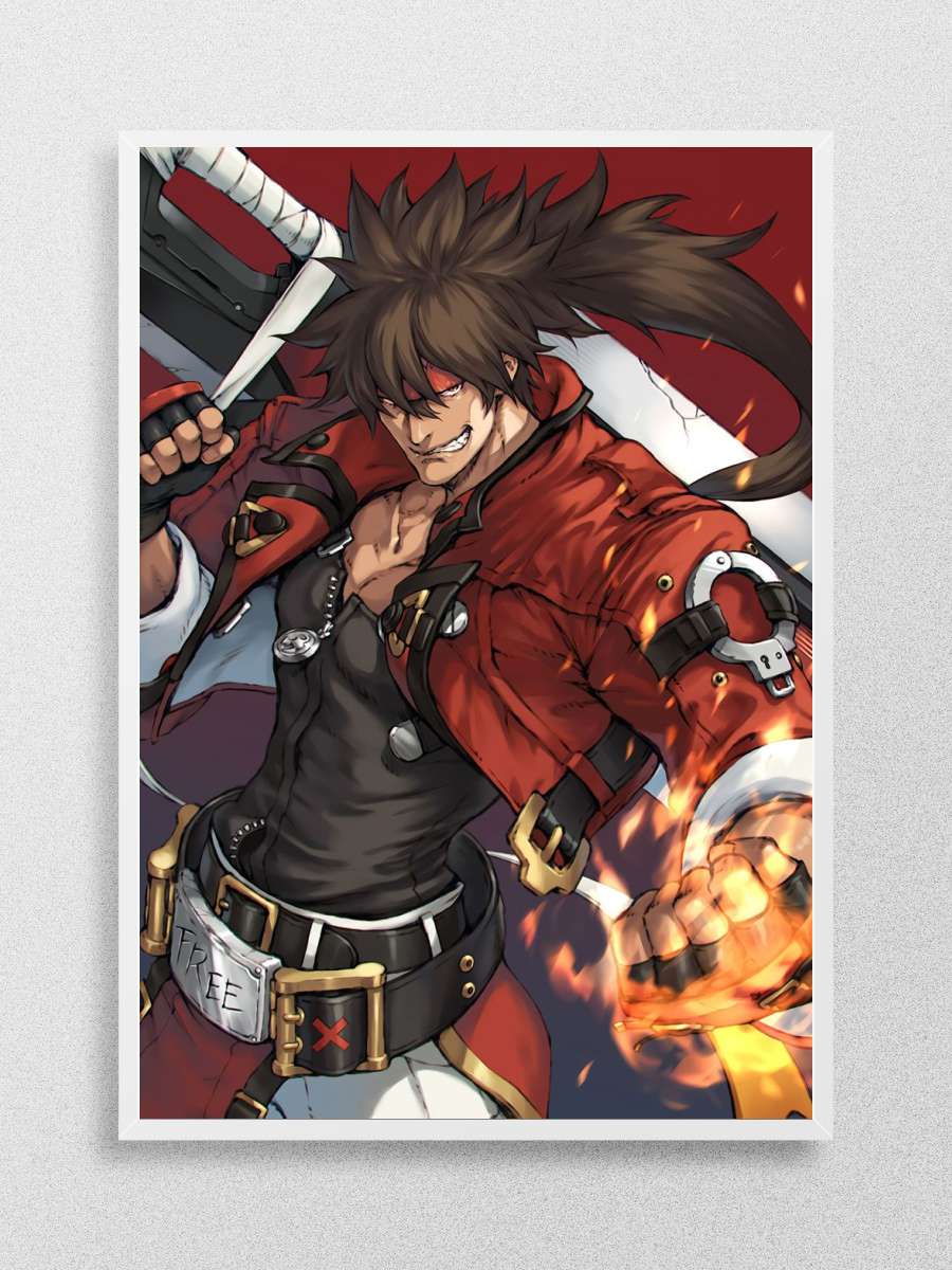 guilty gear strive Anime Poster Çerçevesiz Yüksek Kalite Anime Duvar Poster