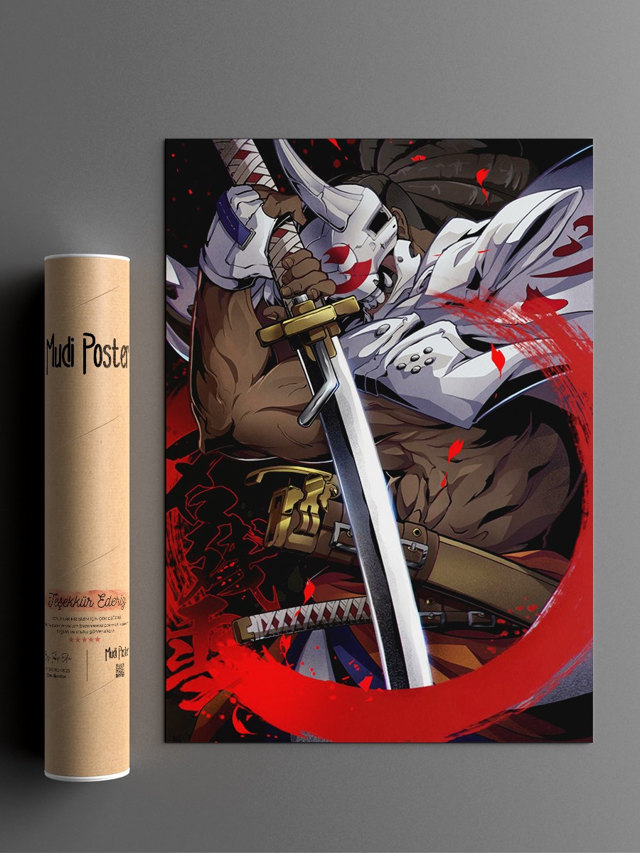 guilty gear strive Anime Poster Çerçevesiz Yüksek Kalite Anime Duvar Poster