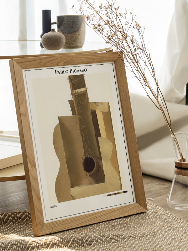Pablo Picasso Guitar Poster