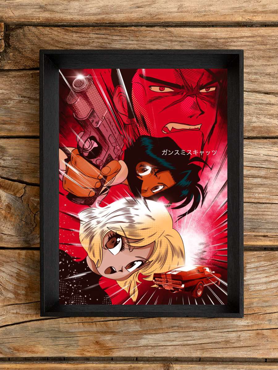 Gunsmith Cats Anime Poster Çerçevesiz Yüksek Kalite Anime Duvar Poster