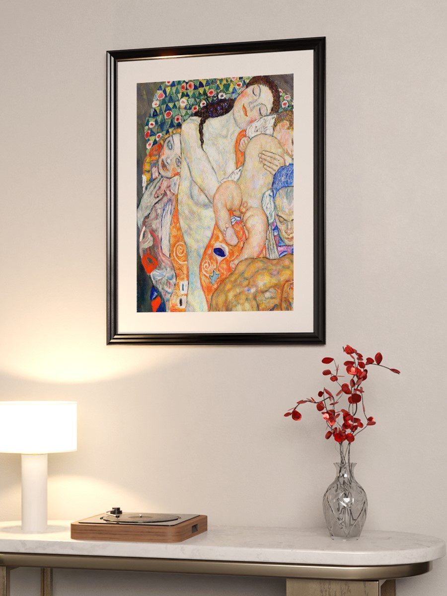 Gustav Klimt Life Tablo Sanatsal Ünlü Ressam Poster Çerçevesiz Yüksek Kalite Poster