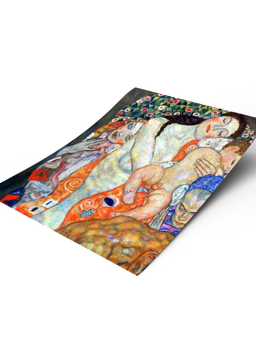 Gustav Klimt Life Tablo Sanatsal Ünlü Ressam Poster Çerçevesiz Yüksek Kalite Poster