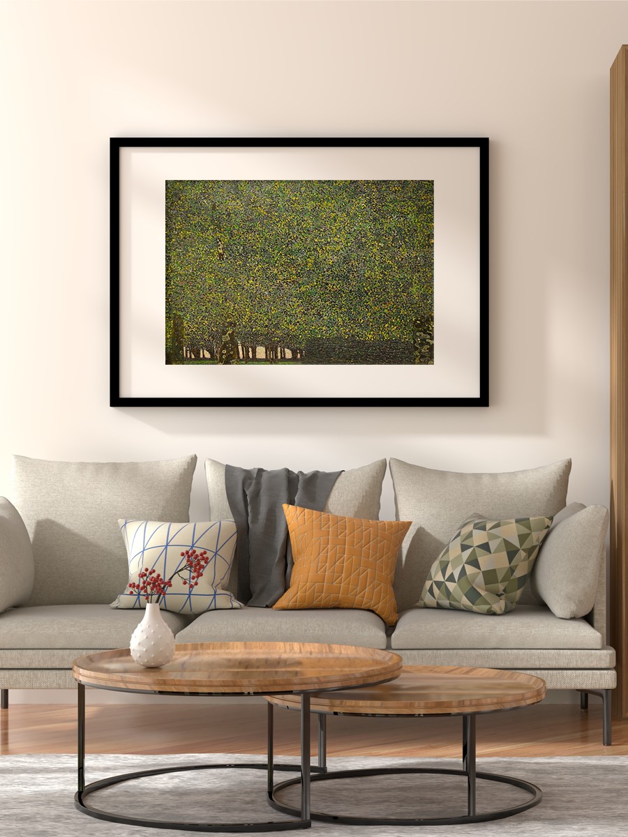 Gustav Klimt The Park Tablo Sanatsal Ünlü Ressam Poster Çerçevesiz Yüksek Kalite Poster