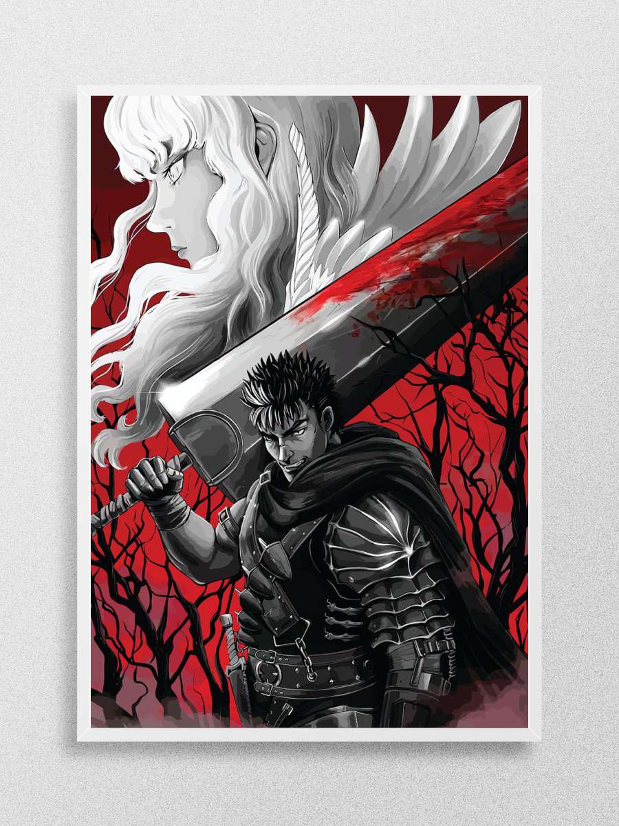 Guts n Griffith Anime Poster Çerçevesiz Yüksek Kalite Anime Duvar Poster
