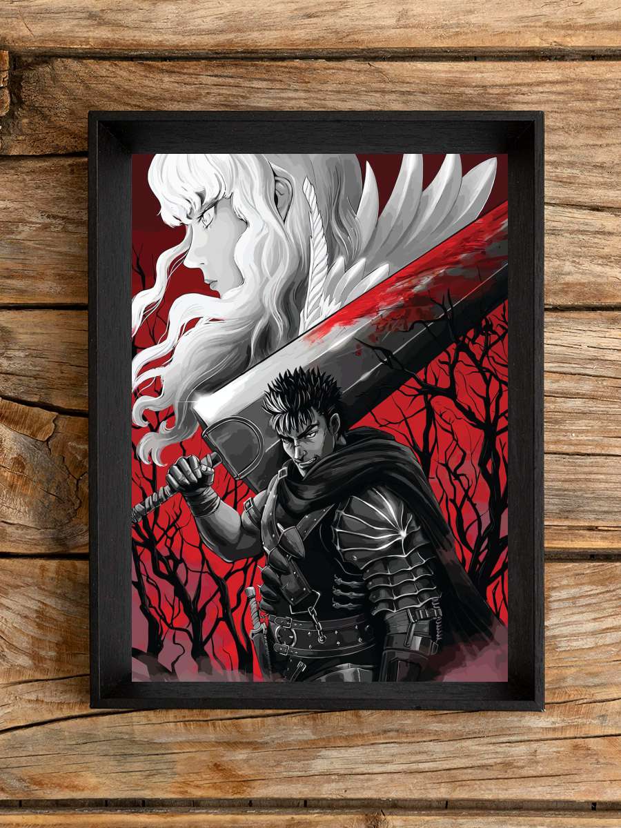 Guts n Griffith Anime Poster Çerçevesiz Yüksek Kalite Anime Duvar Poster