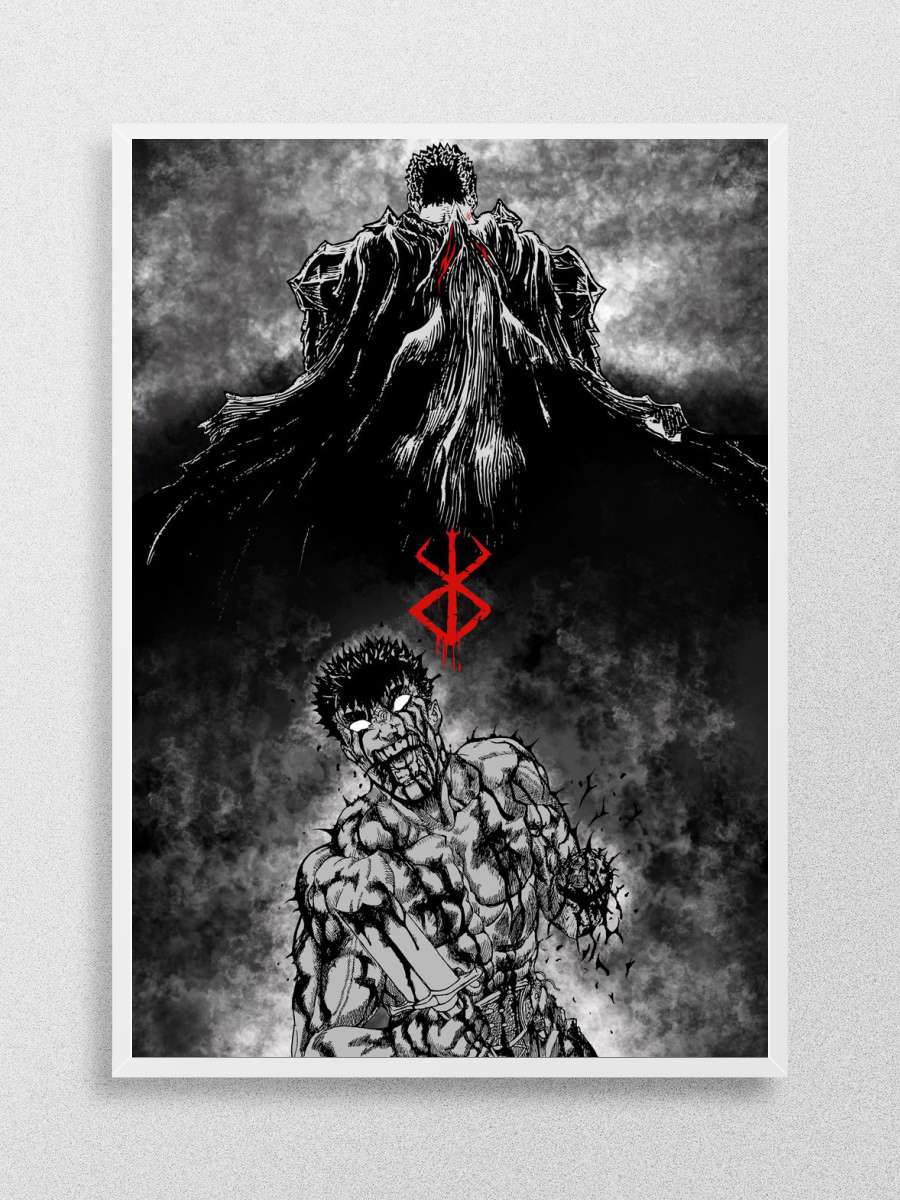 Guts Pain Anime Poster Çerçevesiz Yüksek Kalite Anime Duvar Poster