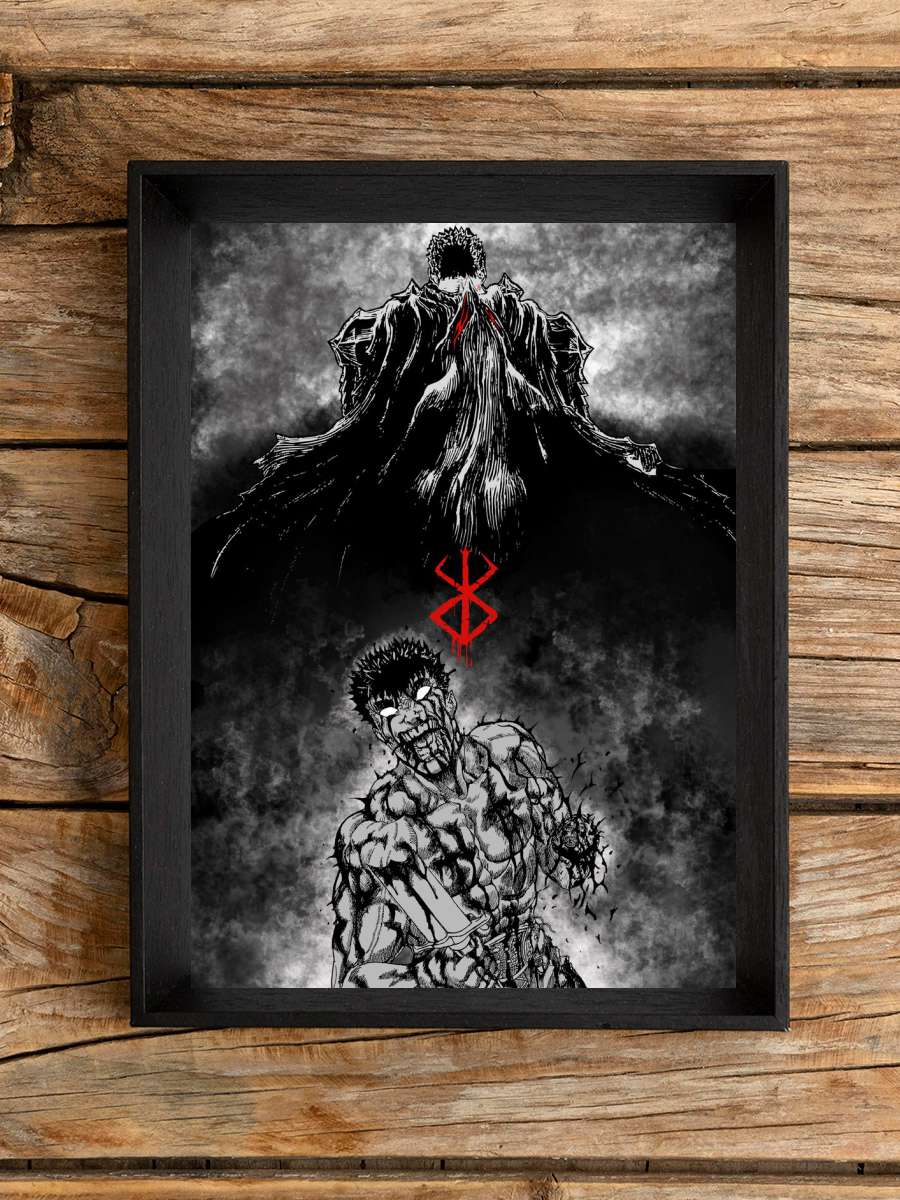 Guts Pain Anime Poster Çerçevesiz Yüksek Kalite Anime Duvar Poster