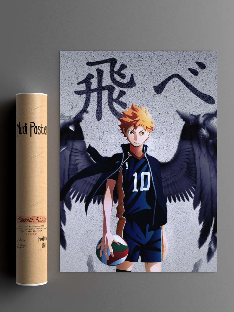 Haikyu Anime Poster Çerçevesiz Yüksek Kalite Anime Duvar Poster