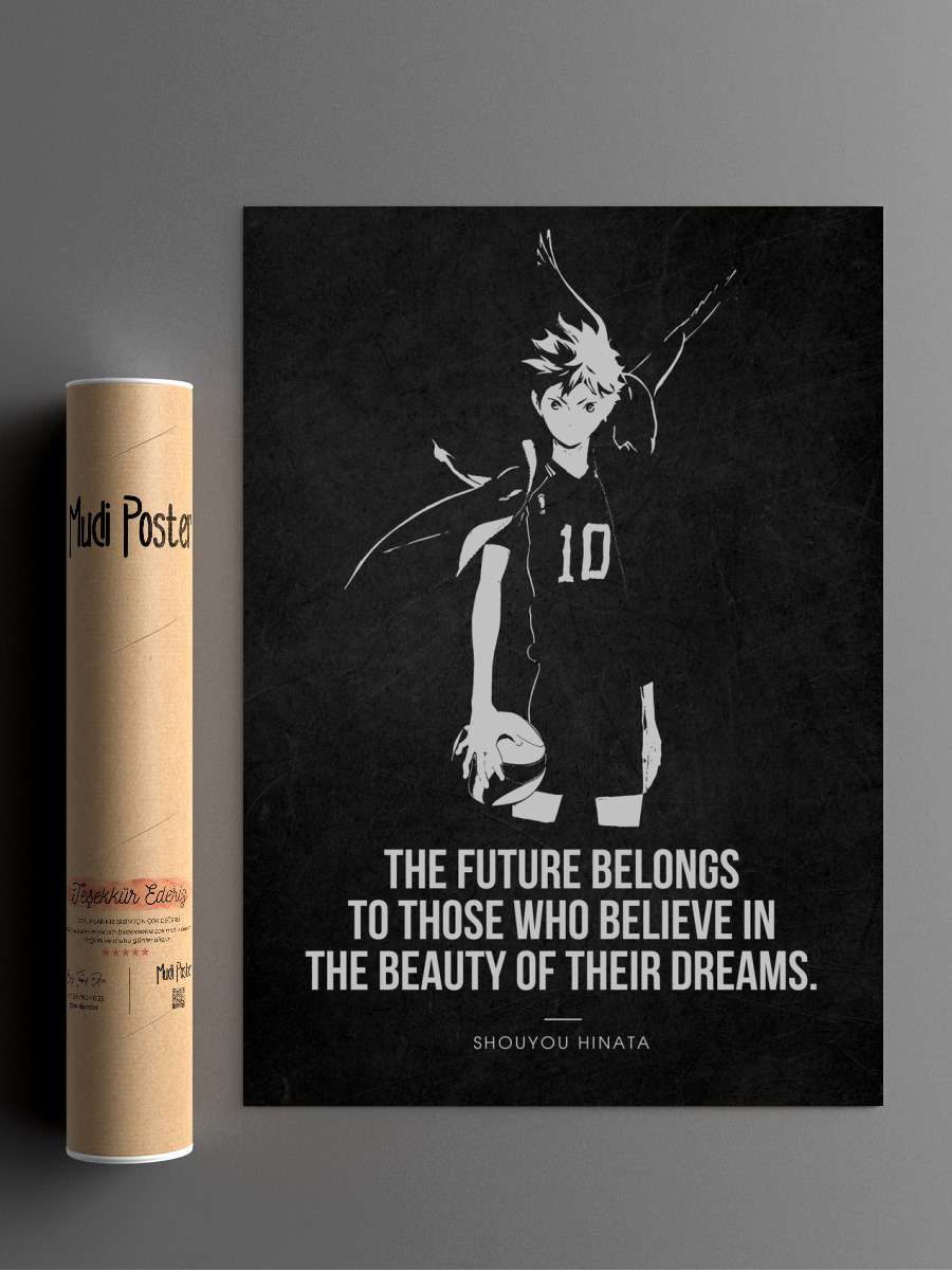 Haikyuu Anime Anime Poster Çerçevesiz Yüksek Kalite Anime Duvar Poster