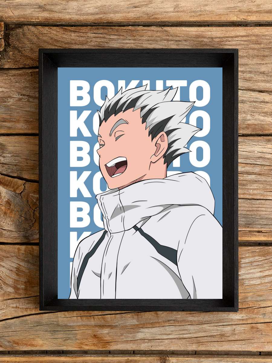 Haikyuu - Bokuto Kotaro Anime Poster Çerçevesiz Yüksek Kalite Anime Duvar Poster