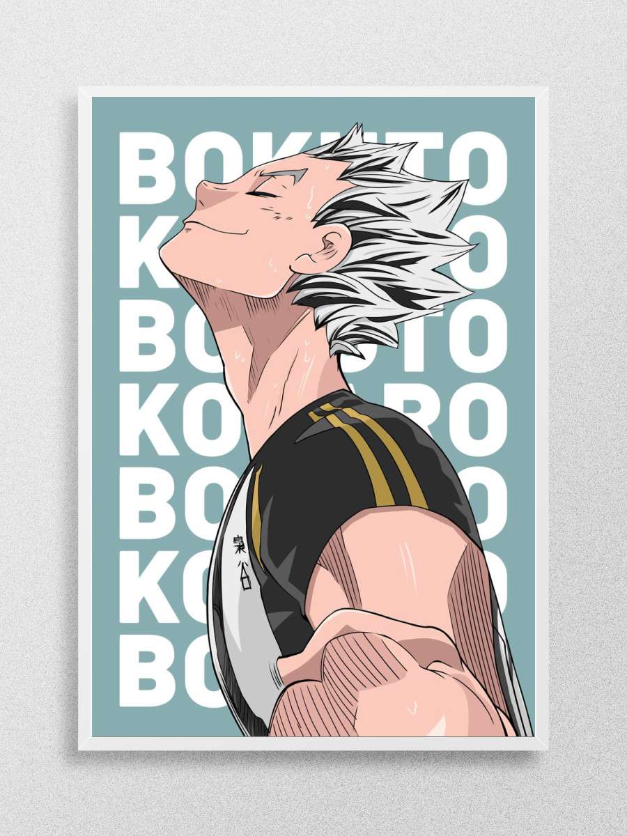 Haikyuu Bokuto Kotaro Anime Poster Çerçevesiz Yüksek Kalite Anime Duvar Poster