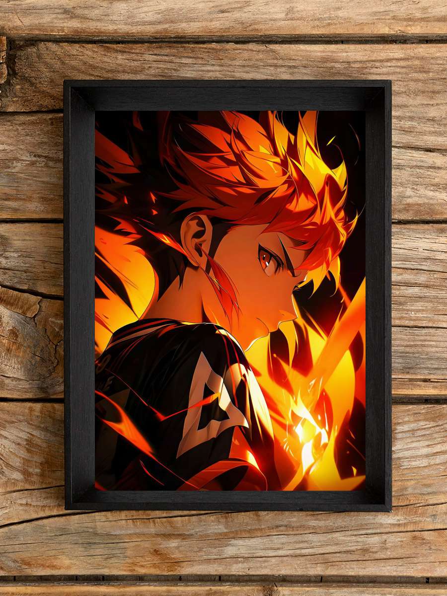 Haikyuu Hinata Shoyo Anime Poster Çerçevesiz Yüksek Kalite Anime Duvar Poster