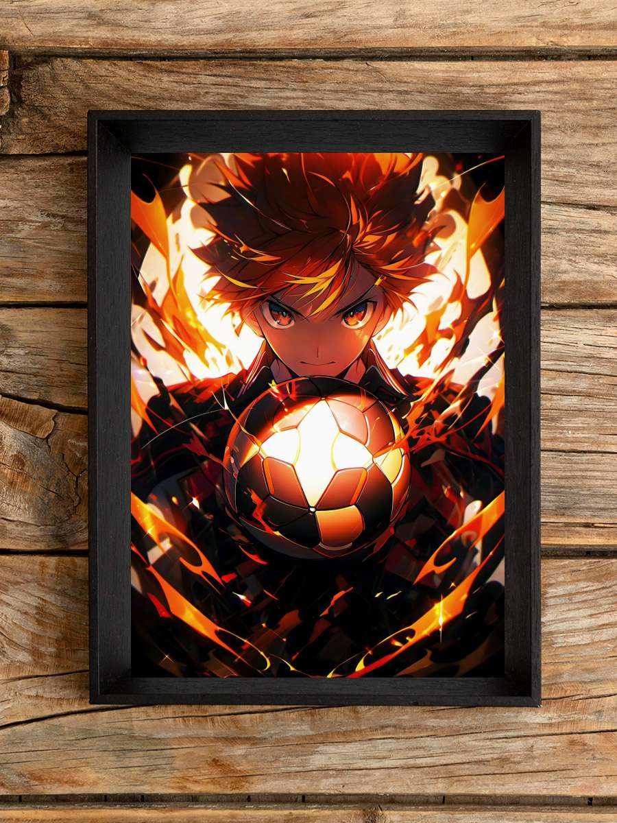 Haikyuu Hinata Shoyo Anime Poster Çerçevesiz Yüksek Kalite Anime Duvar Poster