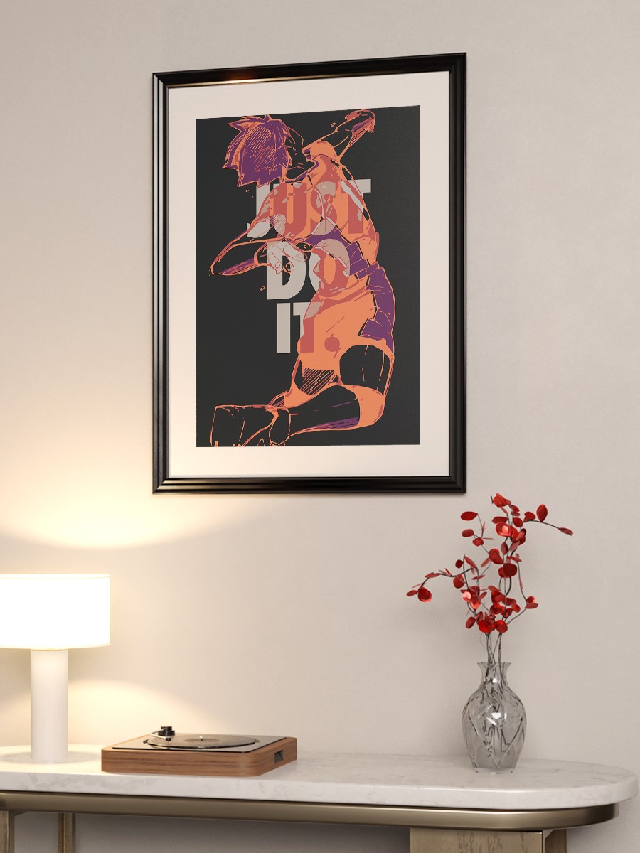 Haikyuu Anime Poster Çerçevesiz Yüksek Kalite Anime Duvar Poster