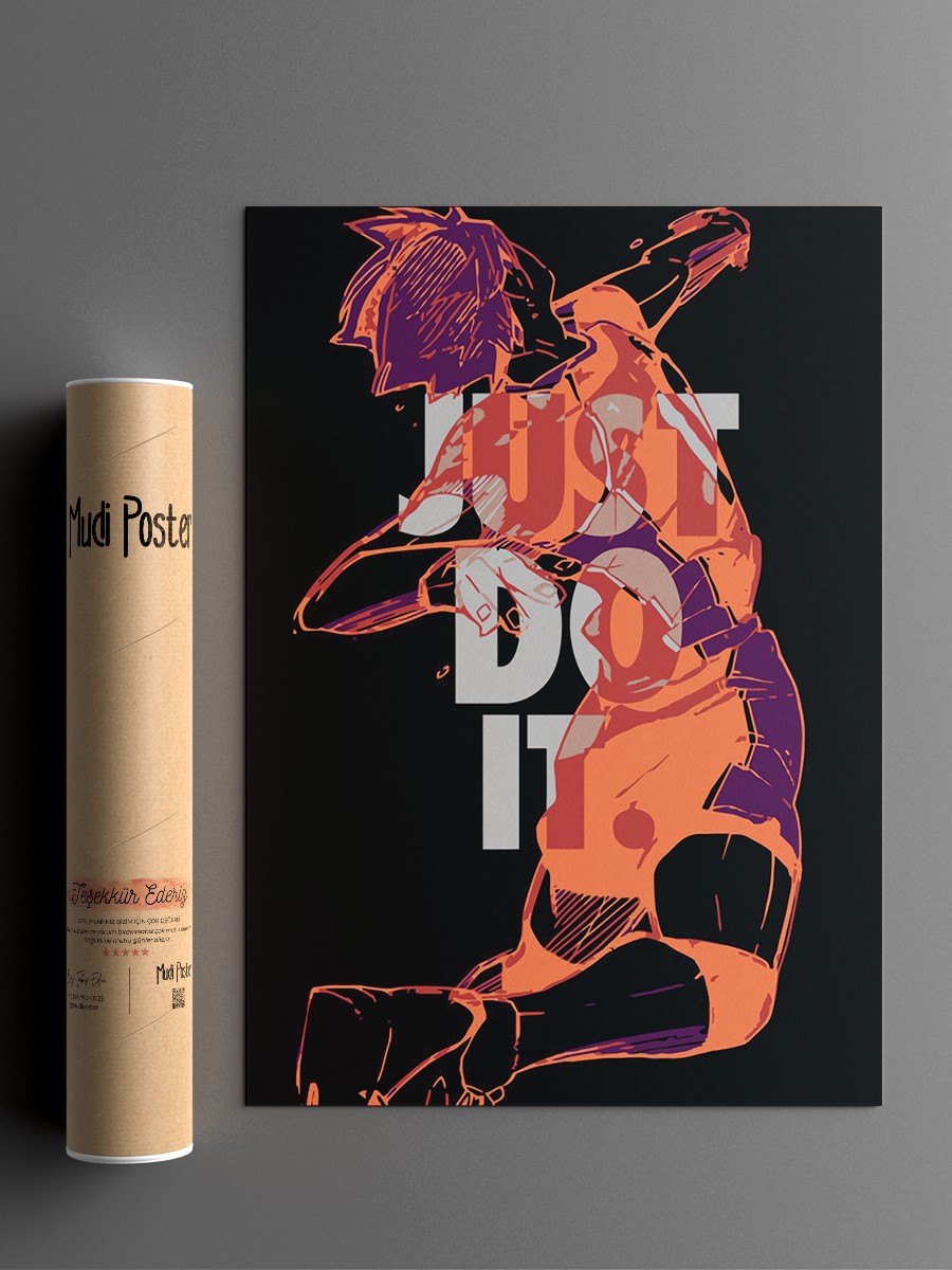 Haikyuu Anime Poster Çerçevesiz Yüksek Kalite Anime Duvar Poster