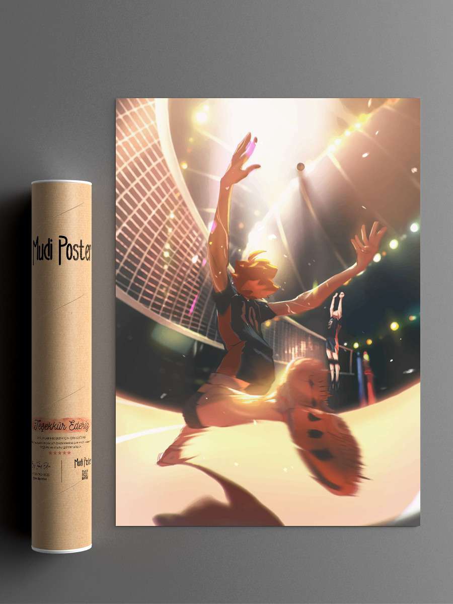Haikyuu Anime Poster Çerçevesiz Yüksek Kalite Anime Duvar Poster