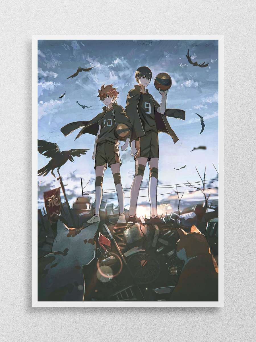 haikyuu Anime Poster Çerçevesiz Yüksek Kalite Anime Duvar Poster