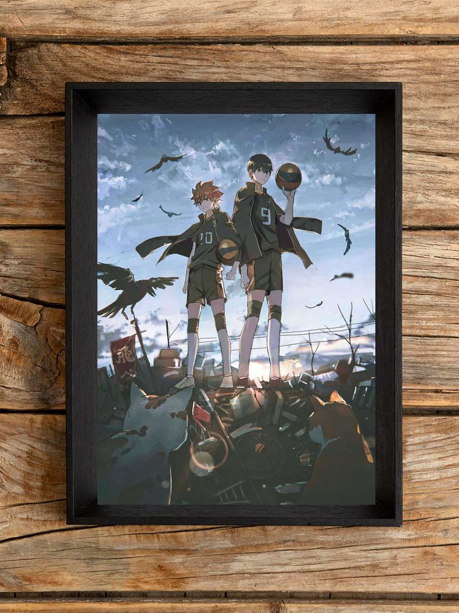 haikyuu Anime Poster Çerçevesiz Yüksek Kalite Anime Duvar Poster