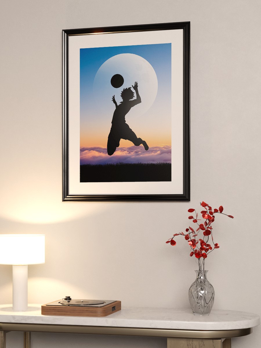 Haikyuu Anime Poster Çerçevesiz Yüksek Kalite Anime Duvar Poster