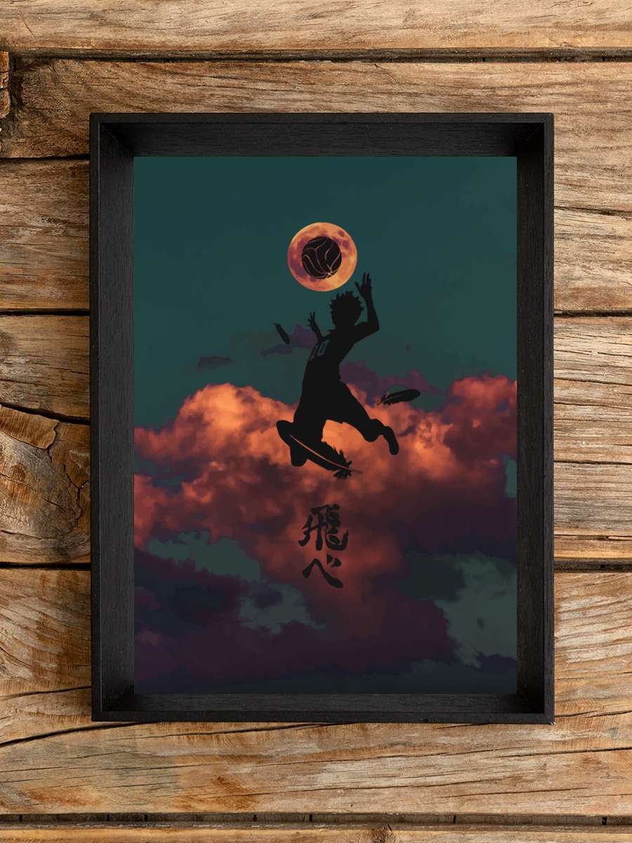 Haikyuu Anime Poster Çerçevesiz Yüksek Kalite Anime Duvar Poster