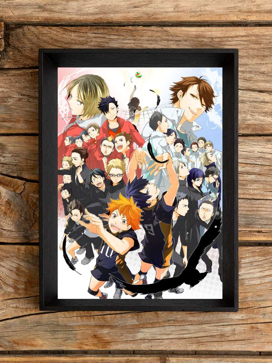 haikyuu Anime Poster Çerçevesiz Yüksek Kalite Anime Duvar Poster