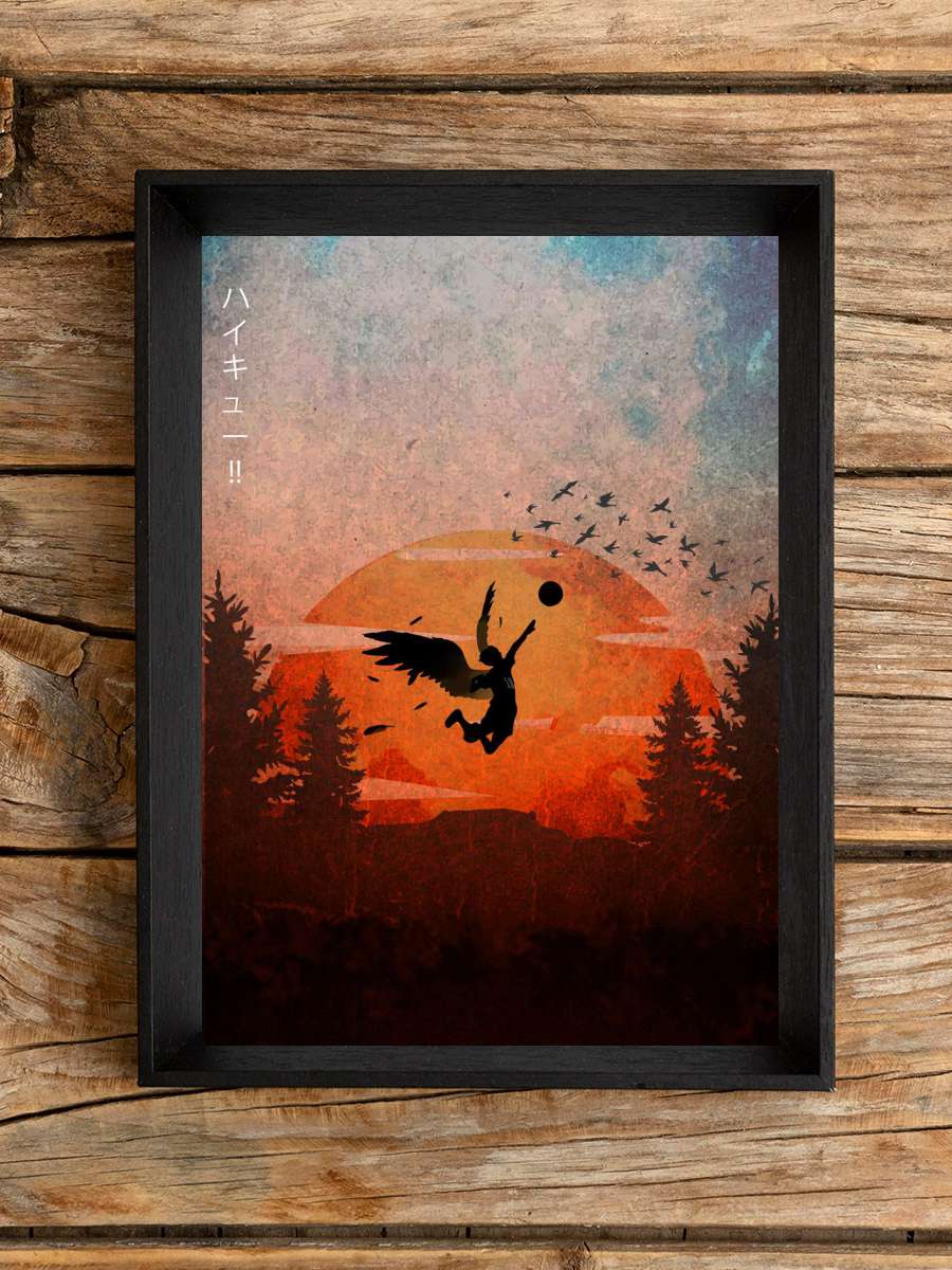 Haikyuu Anime Poster Çerçevesiz Yüksek Kalite Anime Duvar Poster