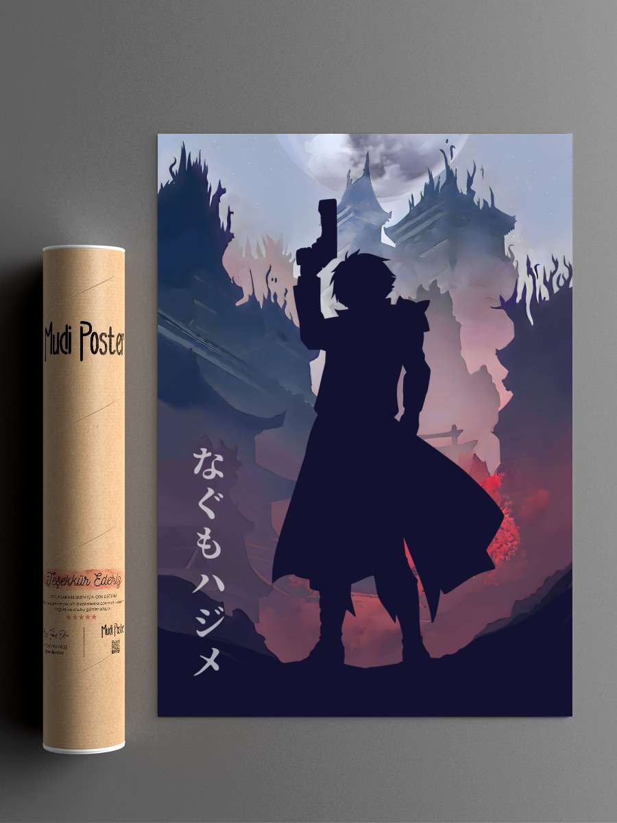 Hajime Nagumo Arifureta Anime Poster Çerçevesiz Yüksek Kalite Anime Duvar Poster