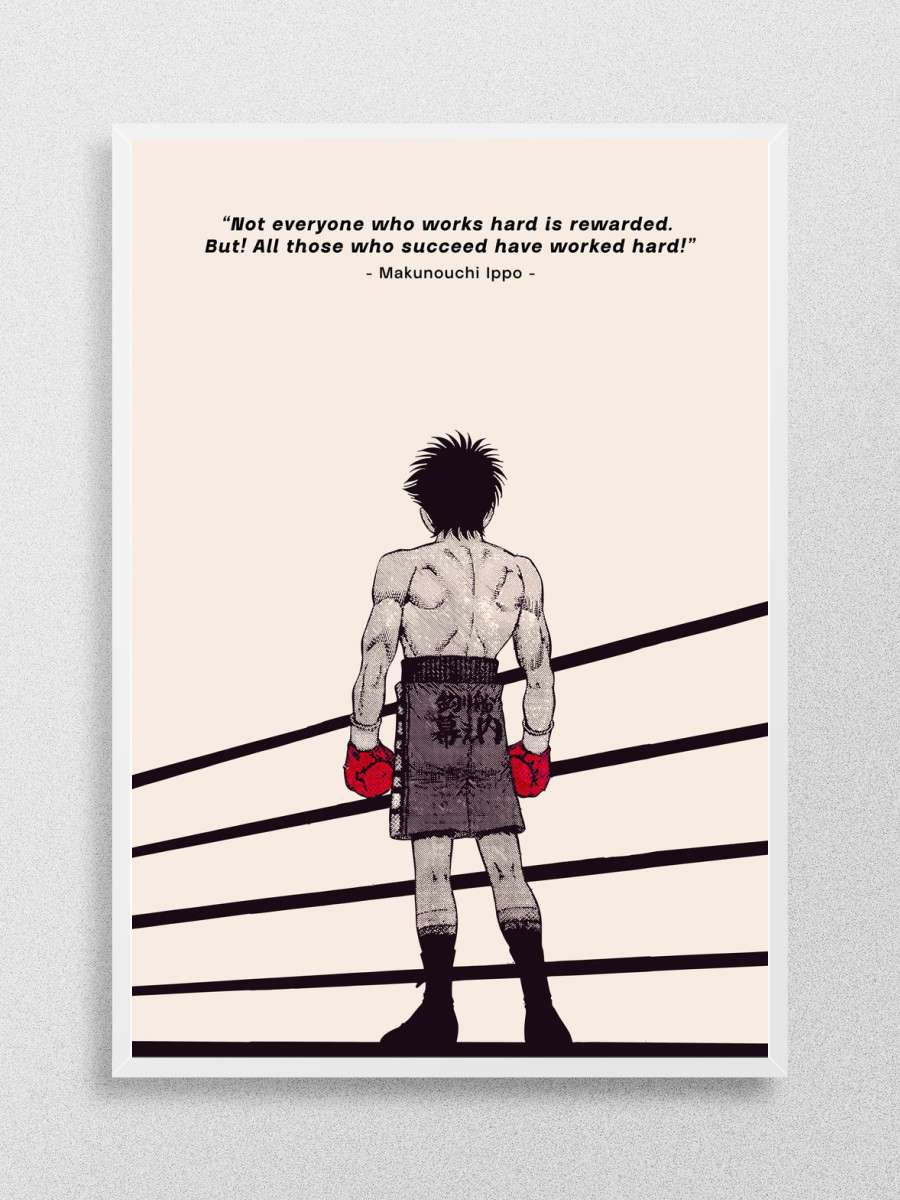 Hajime No Ippo Animes Anime Poster Çerçevesiz Yüksek Kalite Anime Duvar Poster