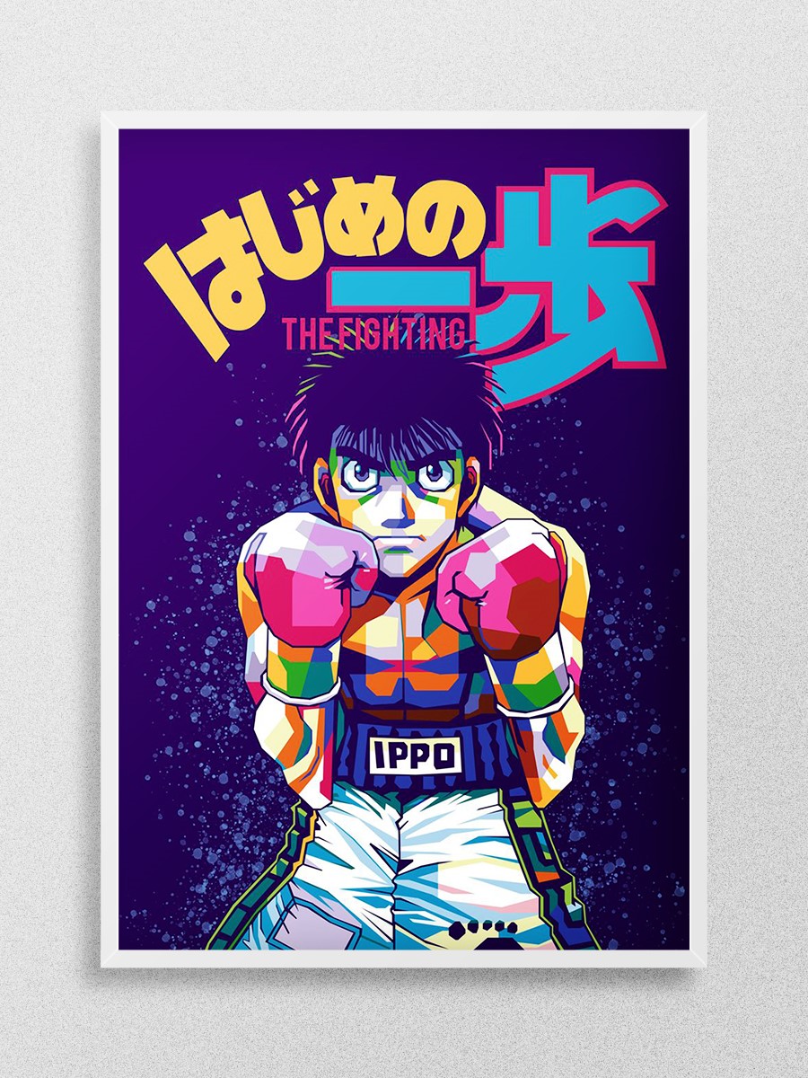 hajime no ippo Anime Poster Çerçevesiz Yüksek Kalite Anime Duvar Poster