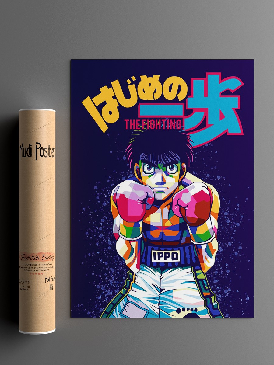 hajime no ippo Anime Poster Çerçevesiz Yüksek Kalite Anime Duvar Poster