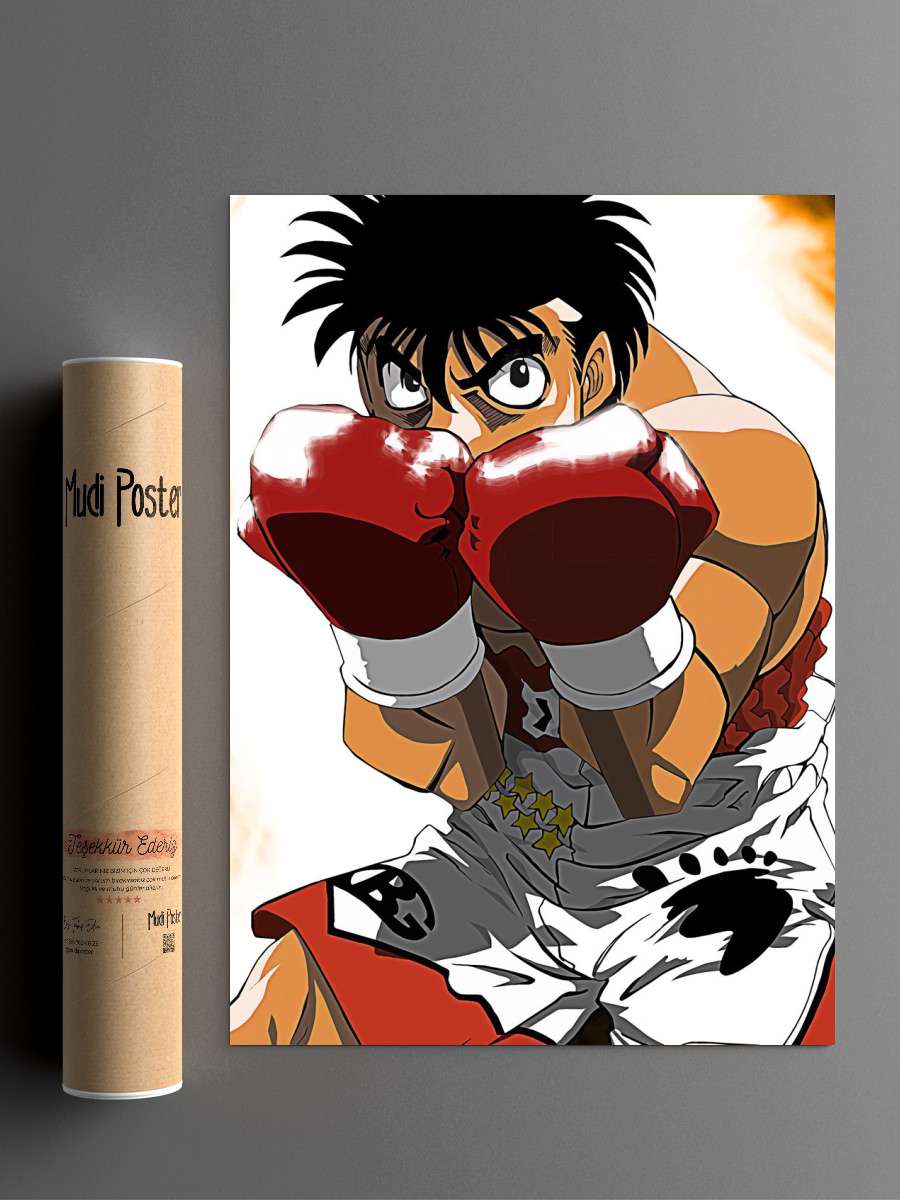 Hajime No Ippo Anime Poster Çerçevesiz Yüksek Kalite Anime Duvar Poster
